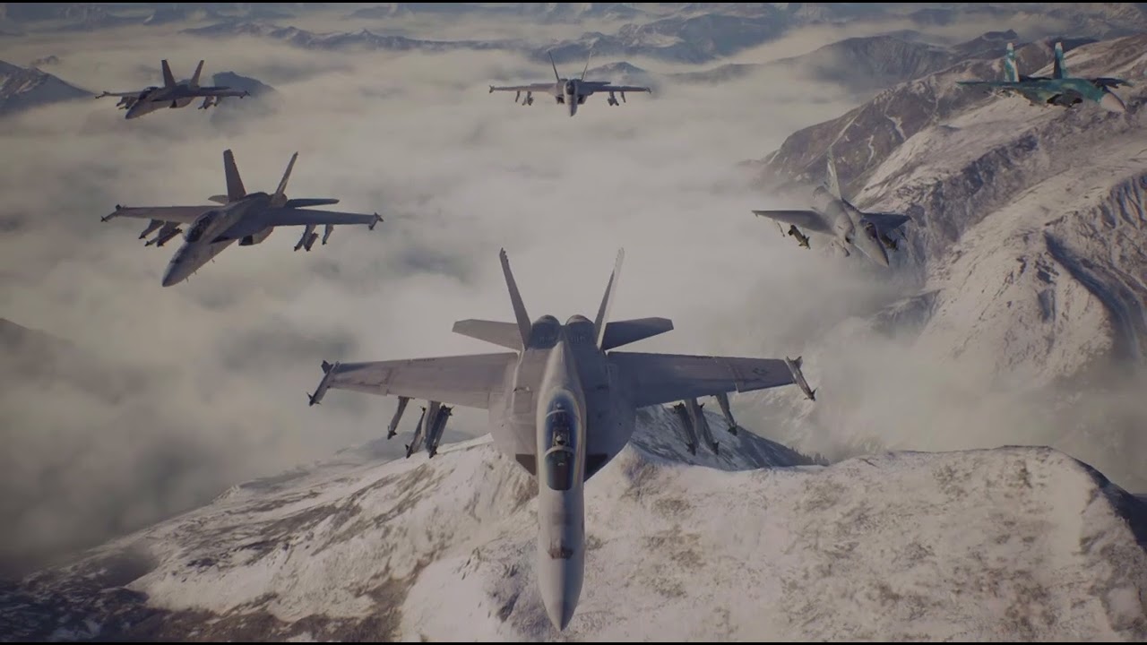 ACE COMBAT 7: SKIES UNKNOWN RADAR MISSION GAMEPLAY