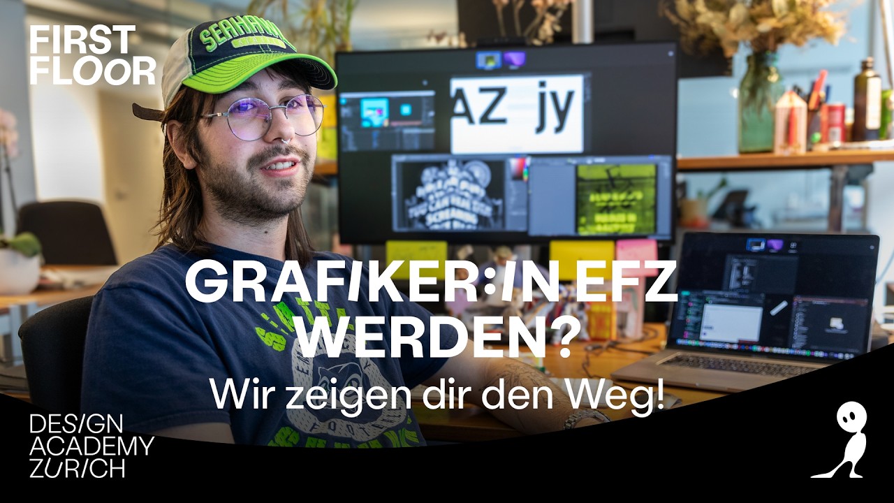 Grafikerin werden aber wie? First Floor zeigt dir den Weg!