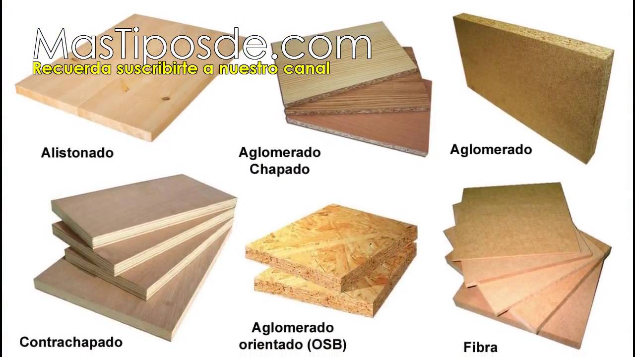Tipos de madera   Madera natural, artificial, finas, duras, madera de nogal