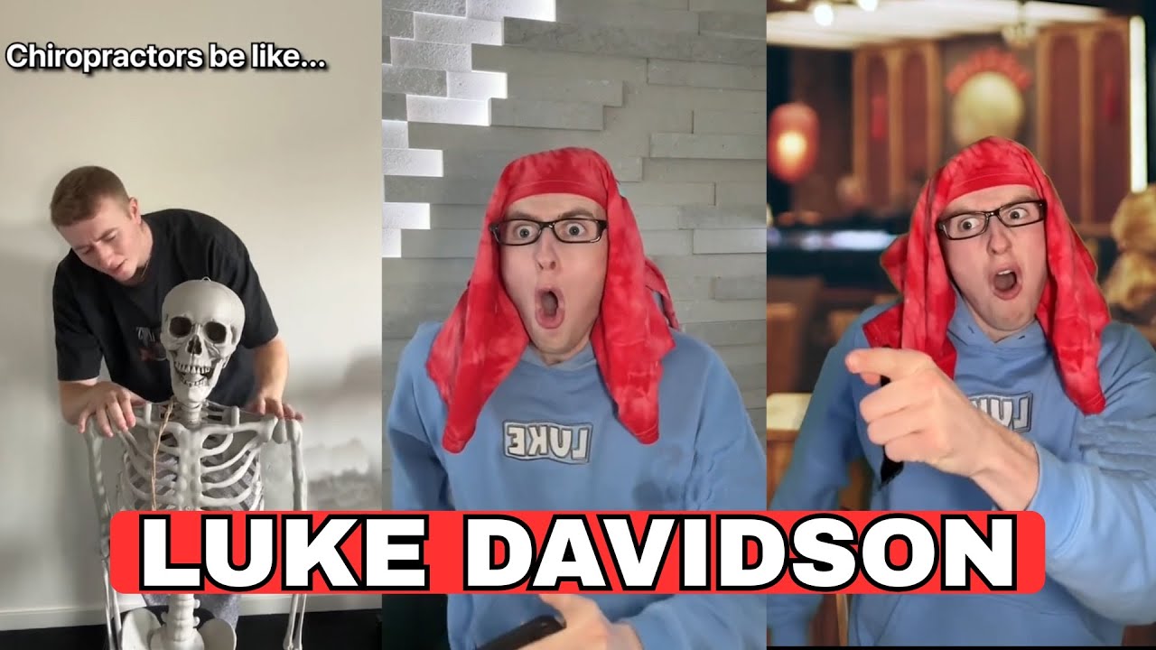 New Best Luke Davidson Funny Shorts 2026 - New Funny Tik Tok Memes - TikTok Famous