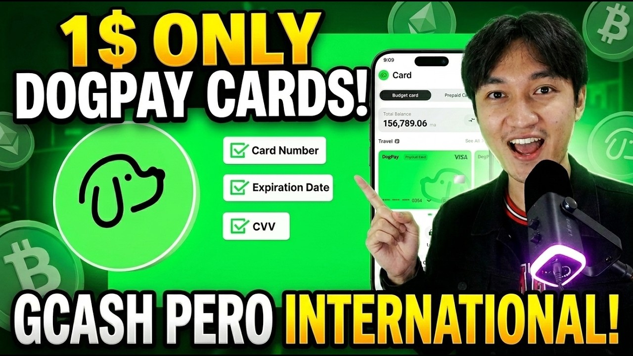 ONLY $1! DOGPAY CARD REVIEW 🔥 Virtual Card + US Bank Account + Apple Pay