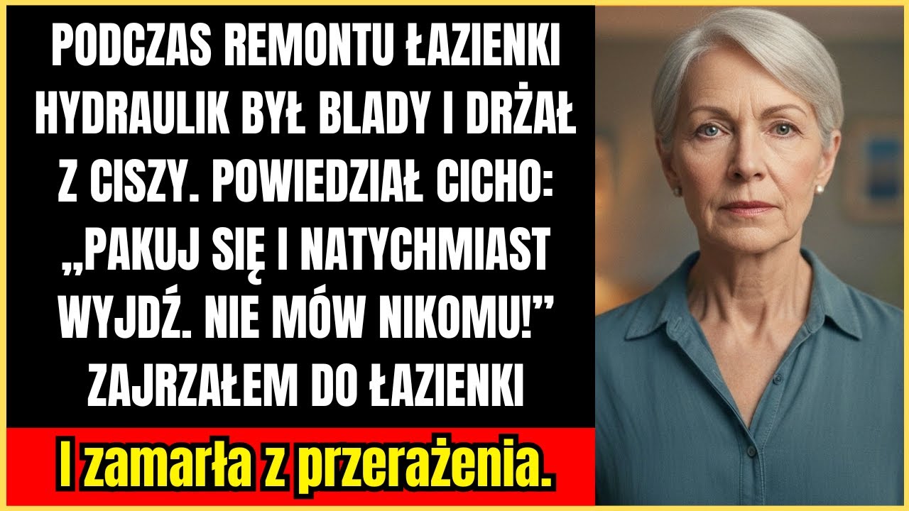 Myślałem, że znam swojego syna — dopóki hydraulik nie odkrył, co ukrył w ścianach...