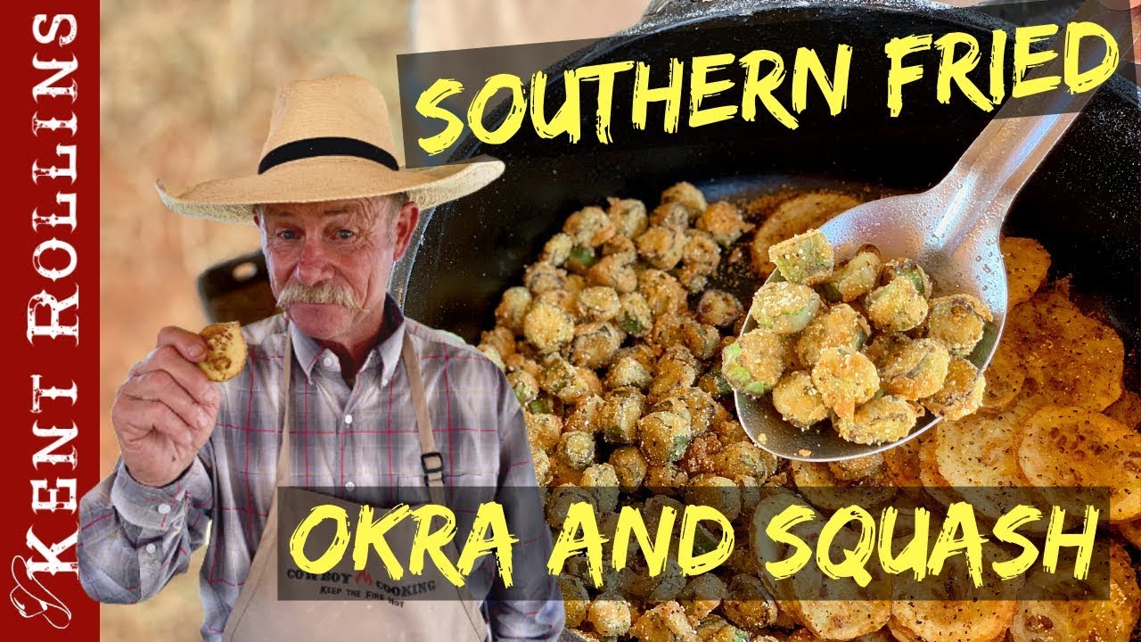 Southern Fried Okra and Yellow Squash