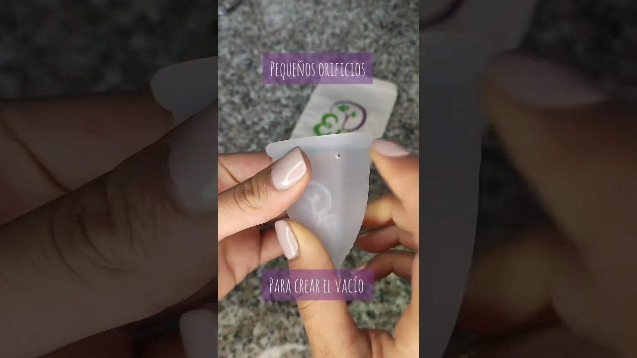 As&iacute; funciona la copa menstrual  #femininehygieneproduct