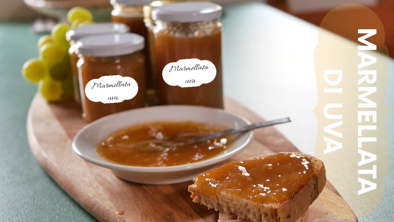 MARMELLATA DI UVA | RICETTA FACILE FATTA IN CASA