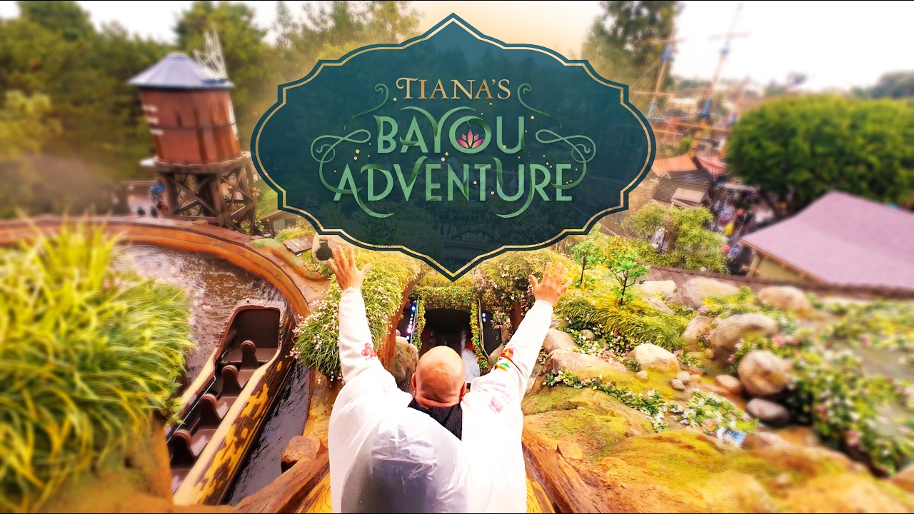Tiana's Bayou Adventure FULL Ride POV [4K] | Heavy Rainy Disneyland, California