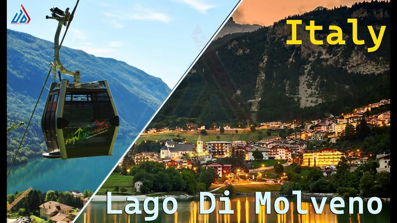 Lago di Molveno, Italy, Road Trip, Mountain and Timber trail View