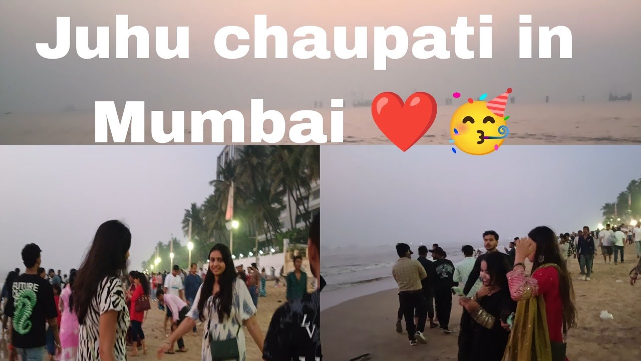 Juhu beach #juhu #trending #vlog video #viral juhu chaupati in Mumbai ❤️