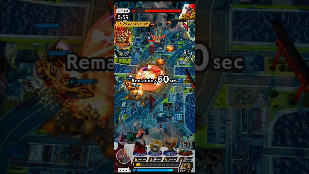 Godzilla Battle Line: Gameplay with Keizer Ghidorah 🐉