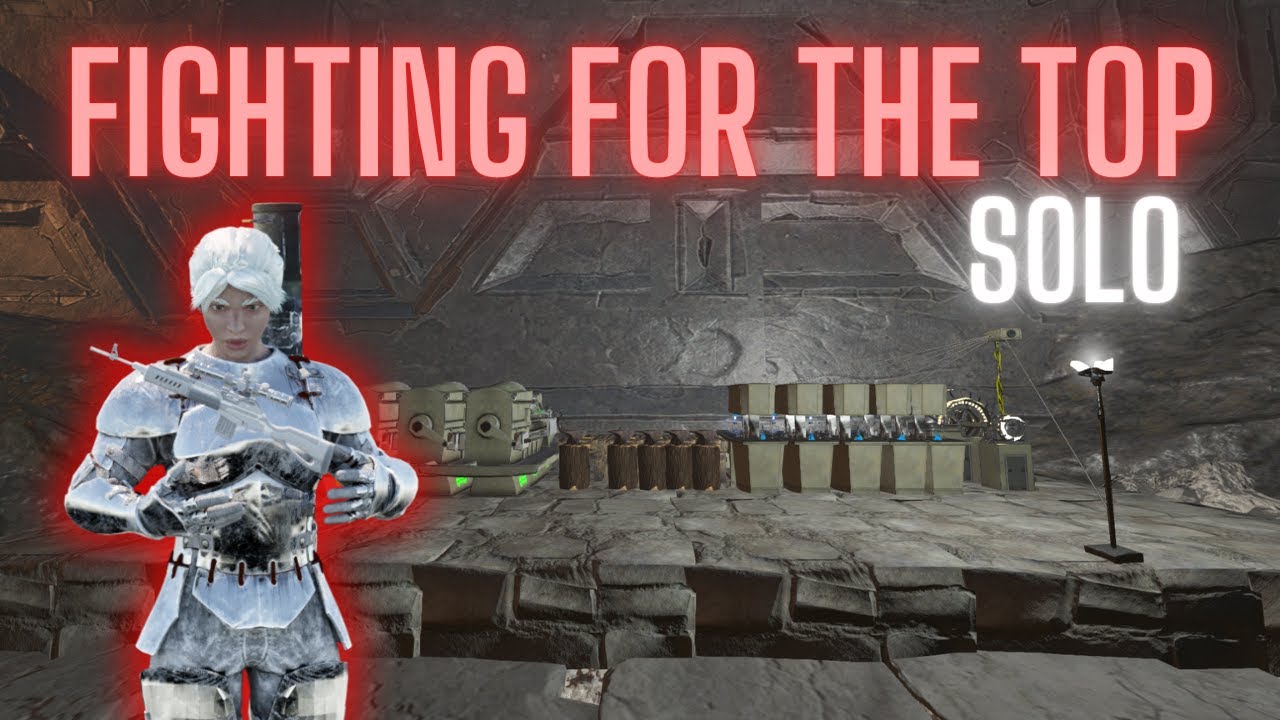 SOLO On Ark's MOST Popular Cluster | Ark
