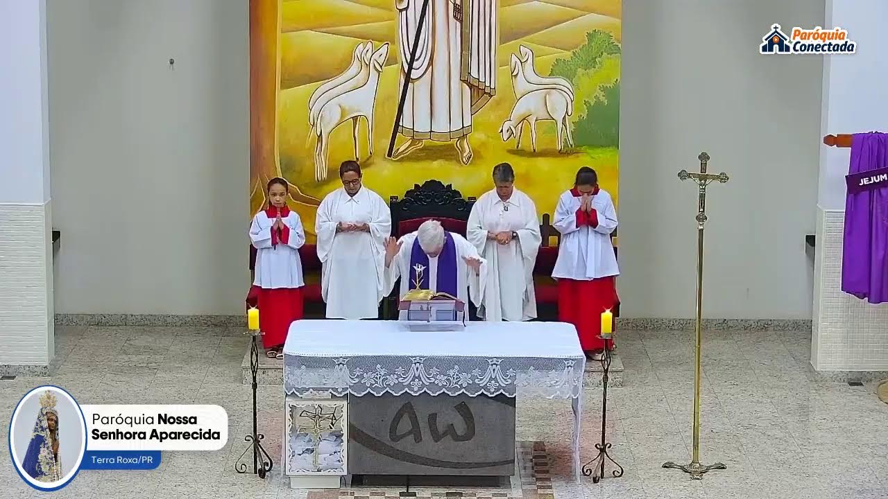 Santa Missa do 1ª Dom. da Quaresma | Sábado 19h30 21/02/2026