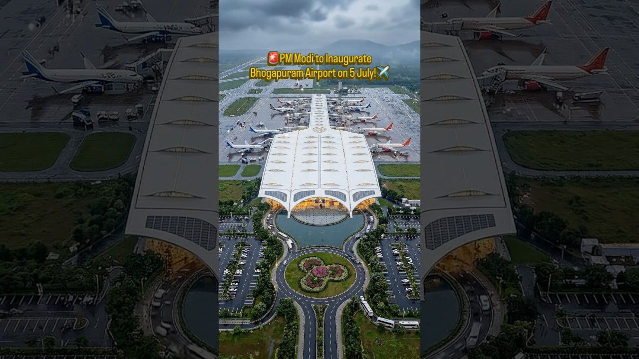 Bhogapuram International Airport marks a new era for Andhra Pradesh. ✈️🇮🇳