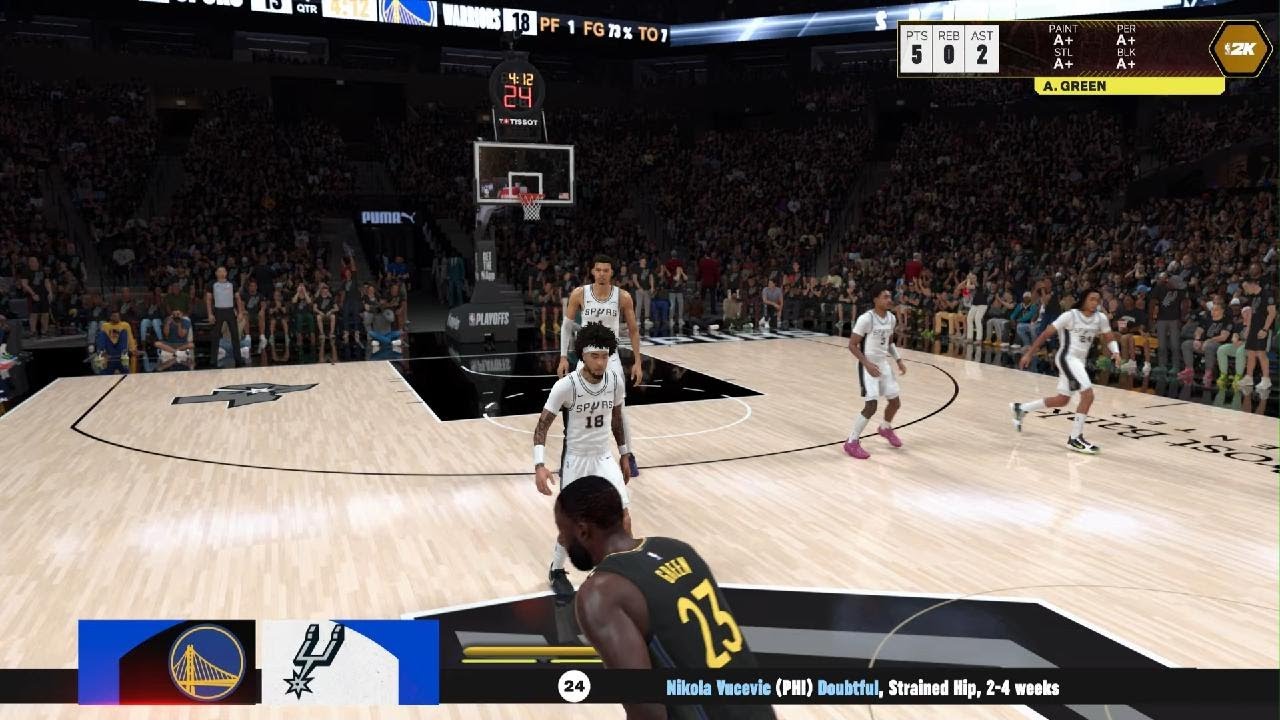 NBA Playoff round 1 game 5