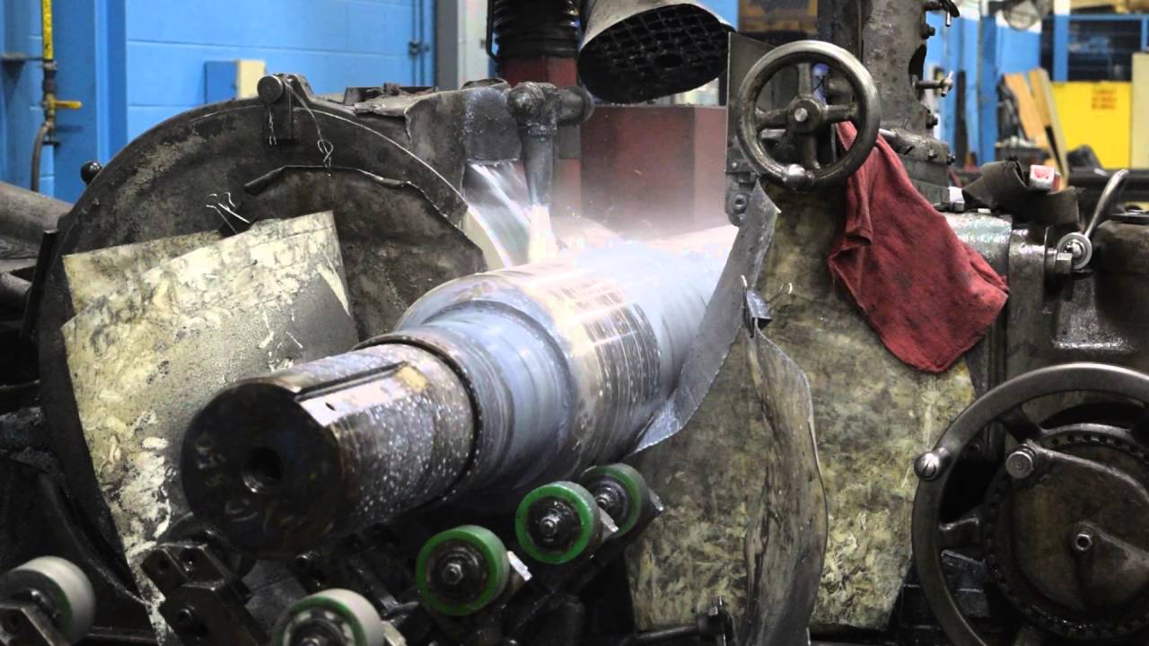 Round bar grinding