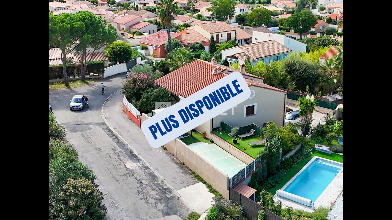 Une villa 4 faces avec piscine dans les albères