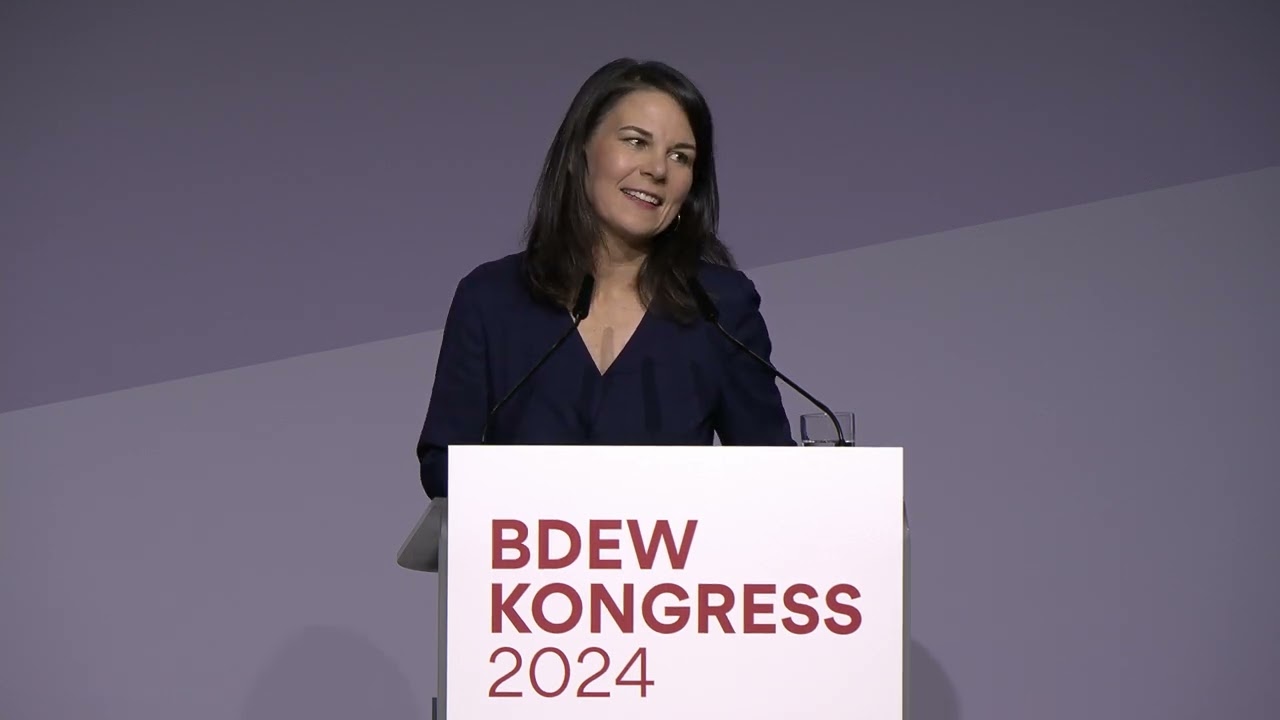 Annalena Baerbock + Leonhard Birnbaum | Impuls + Dialog | BDEW Kongress 2024 | 5. Juni 2024