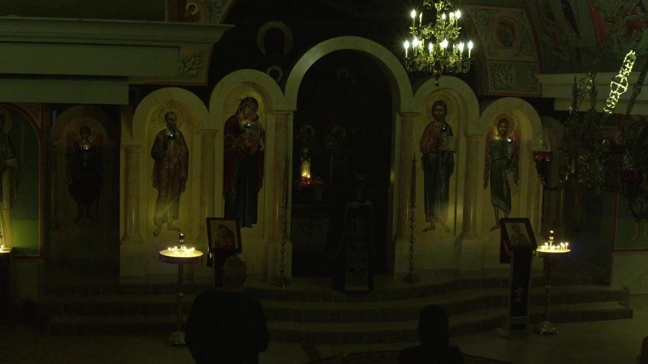 Great Compline w/Canon of Repentance 1/4