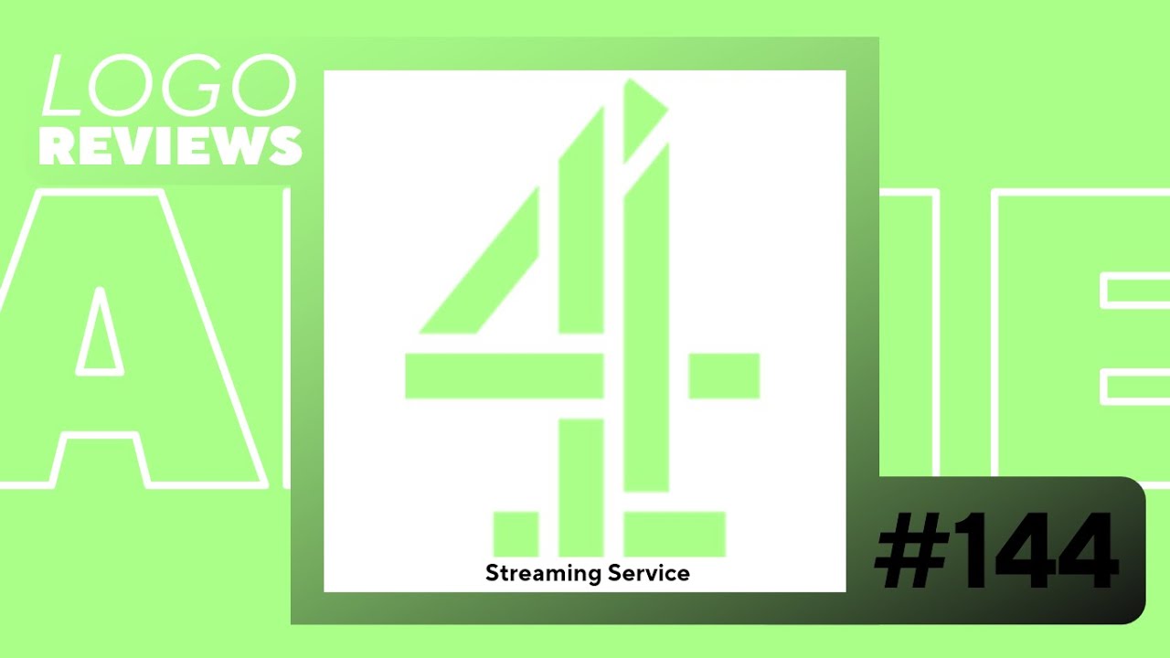Logo Reviews #144 - Channel 4 (streaming service)