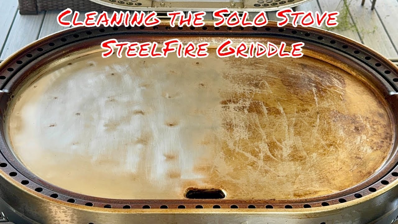 The Best Way I Found to Clean The Solo Stove Steefire Griddle