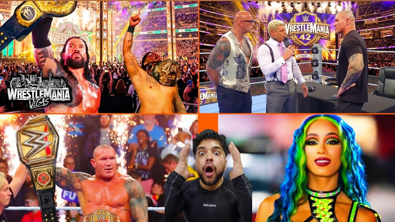 WrestleMania 42 (2026) OMG! Rock Attacks Cody 😱 Roman NEW Champion | Highlights