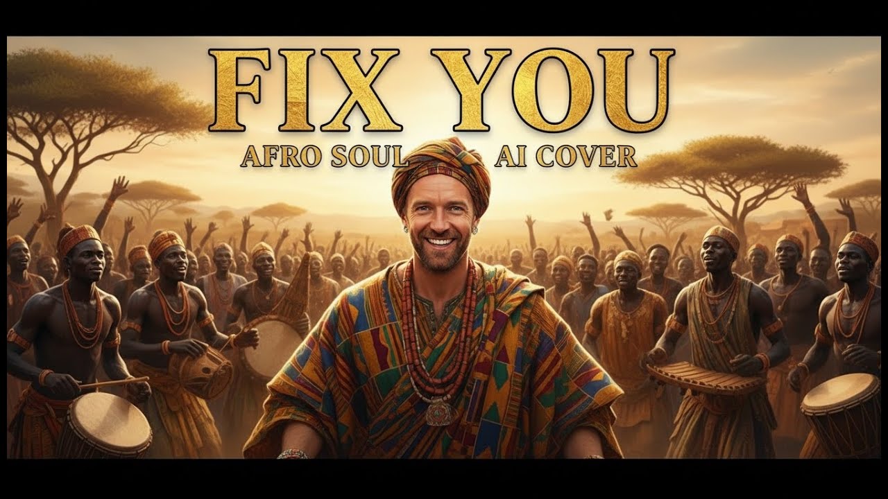 Coldplay - Fix You | GUIDING LIGHT (Afro Soul AI Cover)