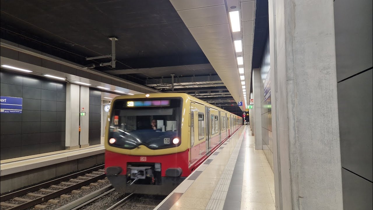 S-Bahn Berlin | Mitfahrt in der S9 von Flughafen BER bis Alexanderplatz in der BR 482 Mod 184-9