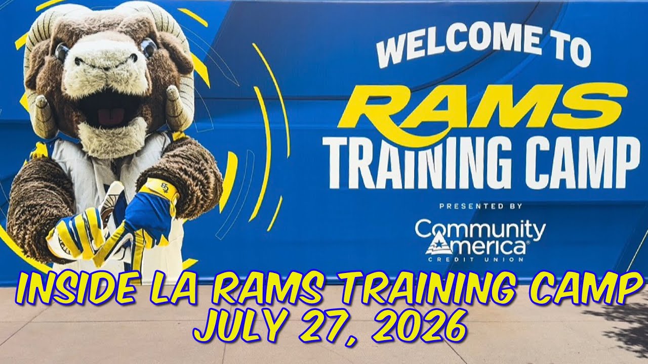 Внутри тренировочного лагеря LA Rams | День 2: 27 июля 2026 г.