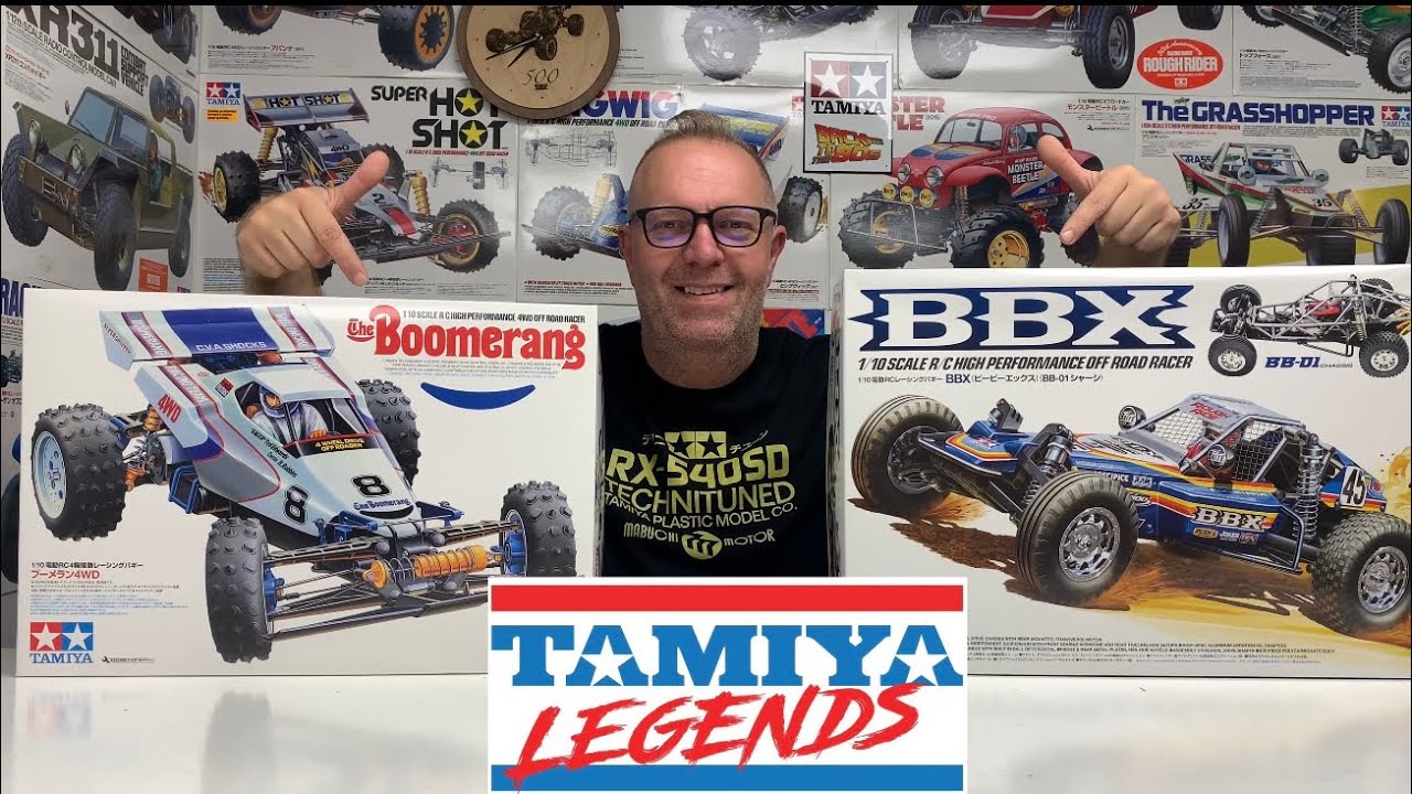 Two New Arrivals!   Tamiya BBX and a 2nd Tamiya Boomerang???