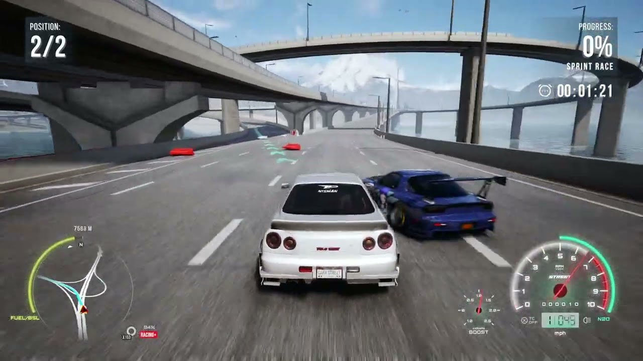 Carx Street - Pink Slip races against AI cars