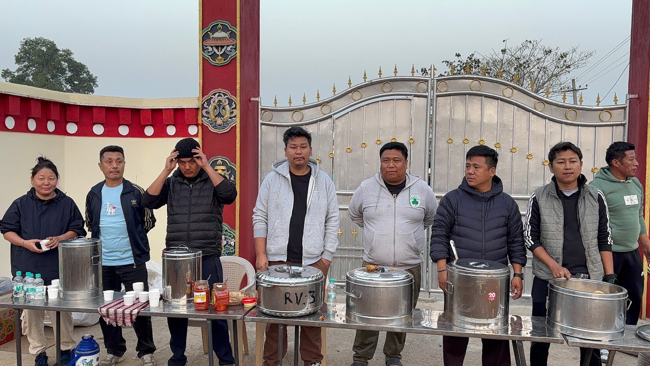 དགོན་པར་རུ་སྤྱི་྄ཚོགས་ཀྱི་ཞབས་ཞུ་དང་གླིང་འཁོར་2་days་#dalailama #loveyou#mundgod 