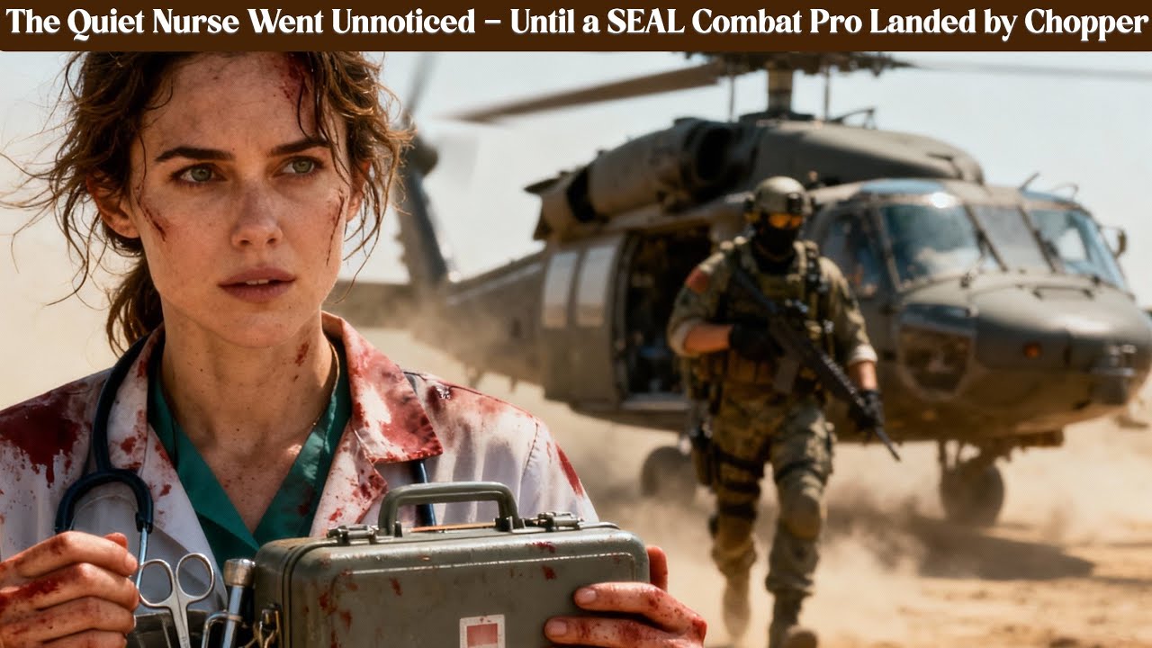 The Quiet Nurse Went Unnoticed — Until a SEAL Combat Pro Landed by Chopper | Emotional Stories