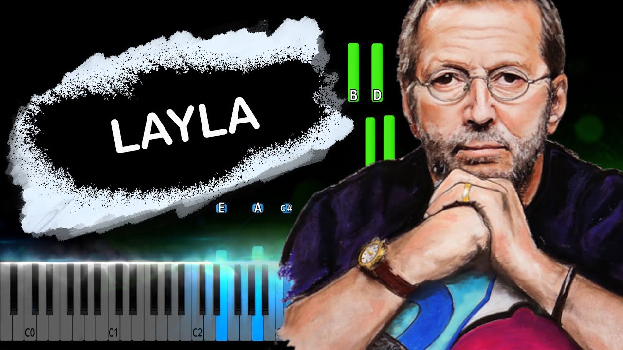 Eric Clapton - Layla Piano Tutorial