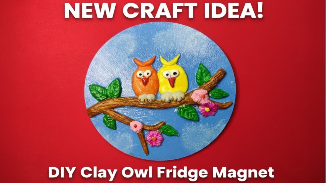 DIY Clay Magnets #diy #yt #magnet
