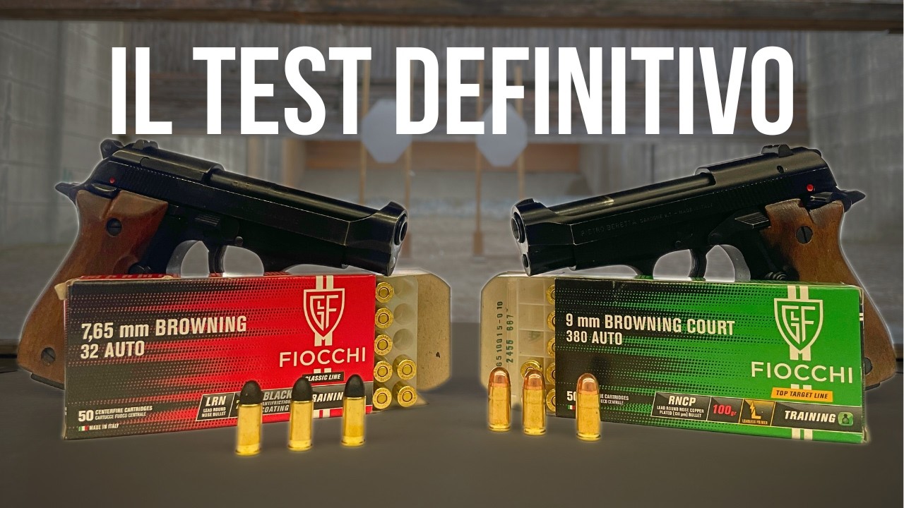 7,65 Browning vs 9 Corto: Analisi balistica e pratica (Beretta 81 & 84)