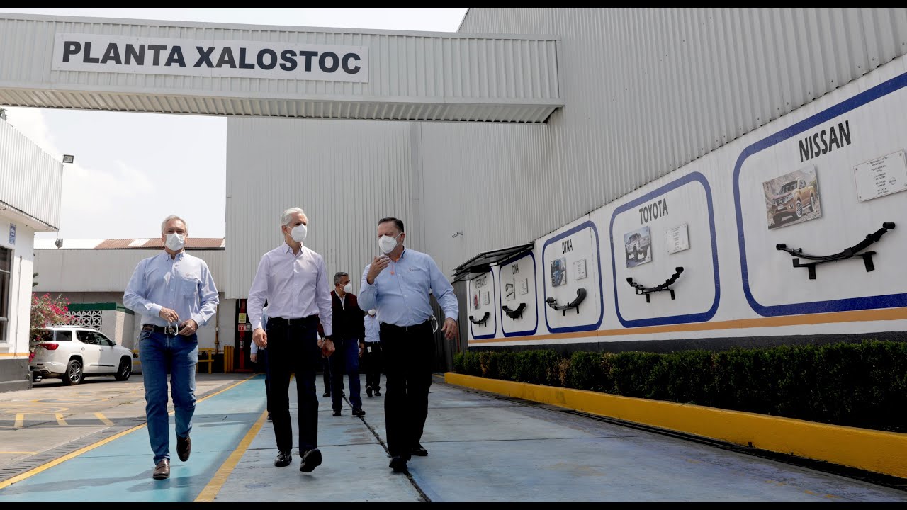 Visita a las instalaciones de Rassini Suspensiones, Planta Xalostoc, en #Ecatepec.
