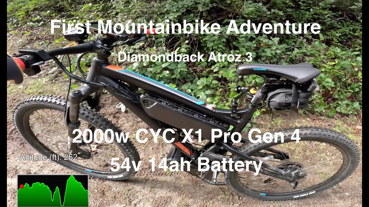 First electric MTB Adventure!!! Port Gamble Heritage Park CYC X1 Pro Gen 4 52v 14ah 2000w