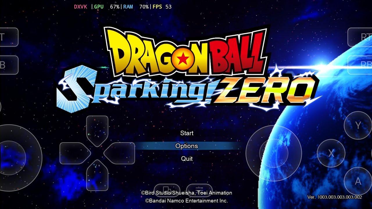 Dragon Ball Sparkling Zero| Gamehub lite AnTuTu| Snapdragon 8+ Gen1| Adreno 730| 30FPS