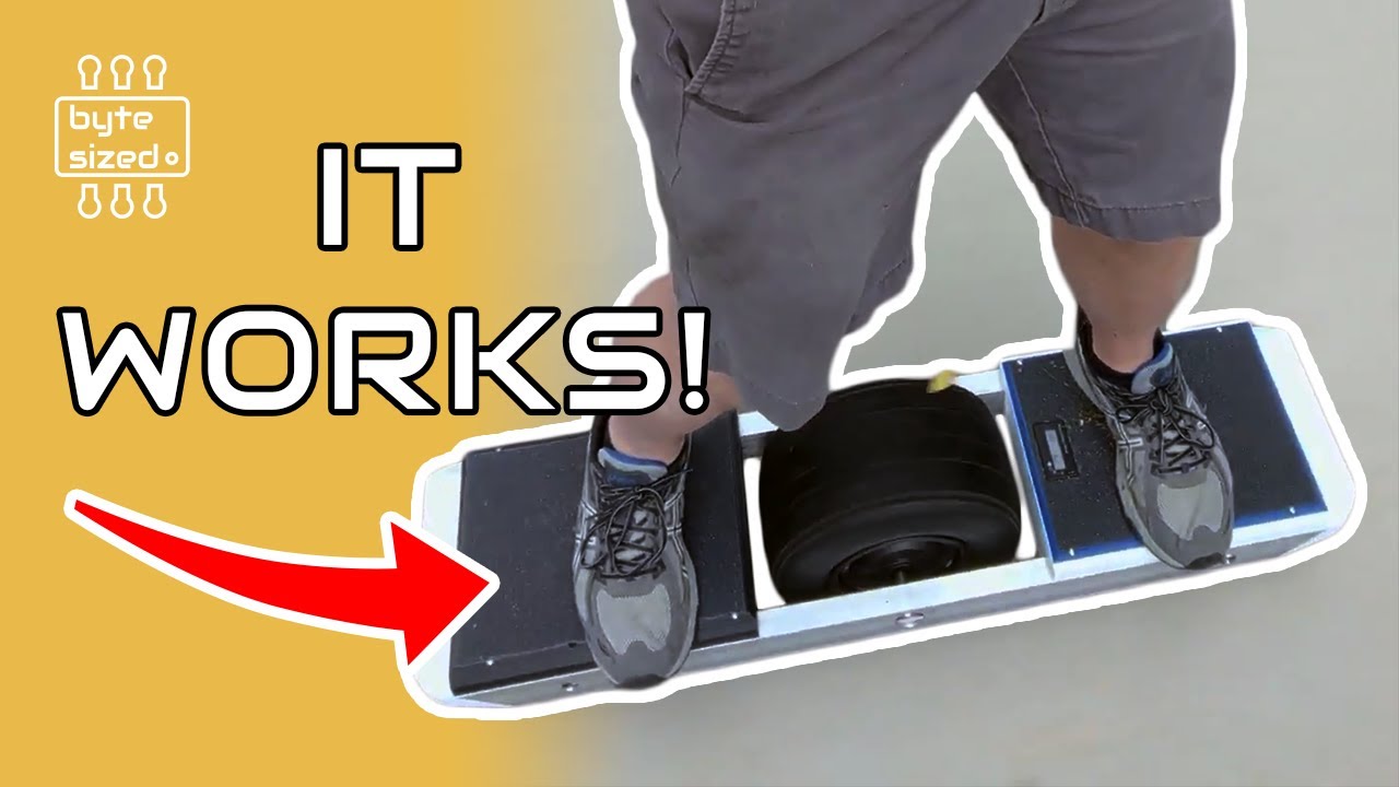 Я не могу поверить, что мой самодельный Onewheel работает!