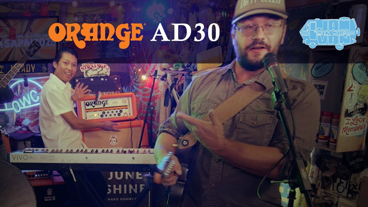 Orange AD30HTC at Bluesapalooza with Jam in the Van