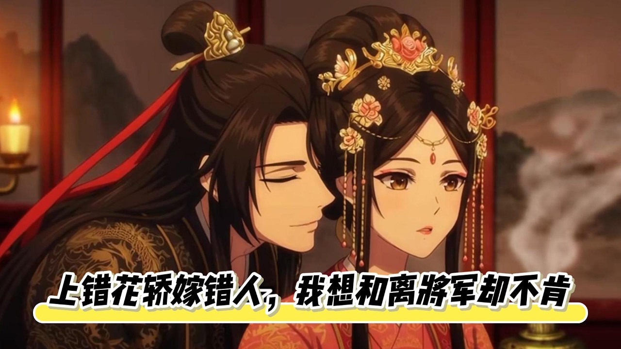 【上错花轿嫁错人，我想和离将军却不肯】姐姐是管家的一把好手，而且只爱吃吃喝喝。大将军萧凛求娶姐姐，而他的弟弟就爱招猫逗狗，倒和我很相配。于是我和姐姐同一天出嫁，万万没想到意外发生 #古言 #浮生漫剧坊
