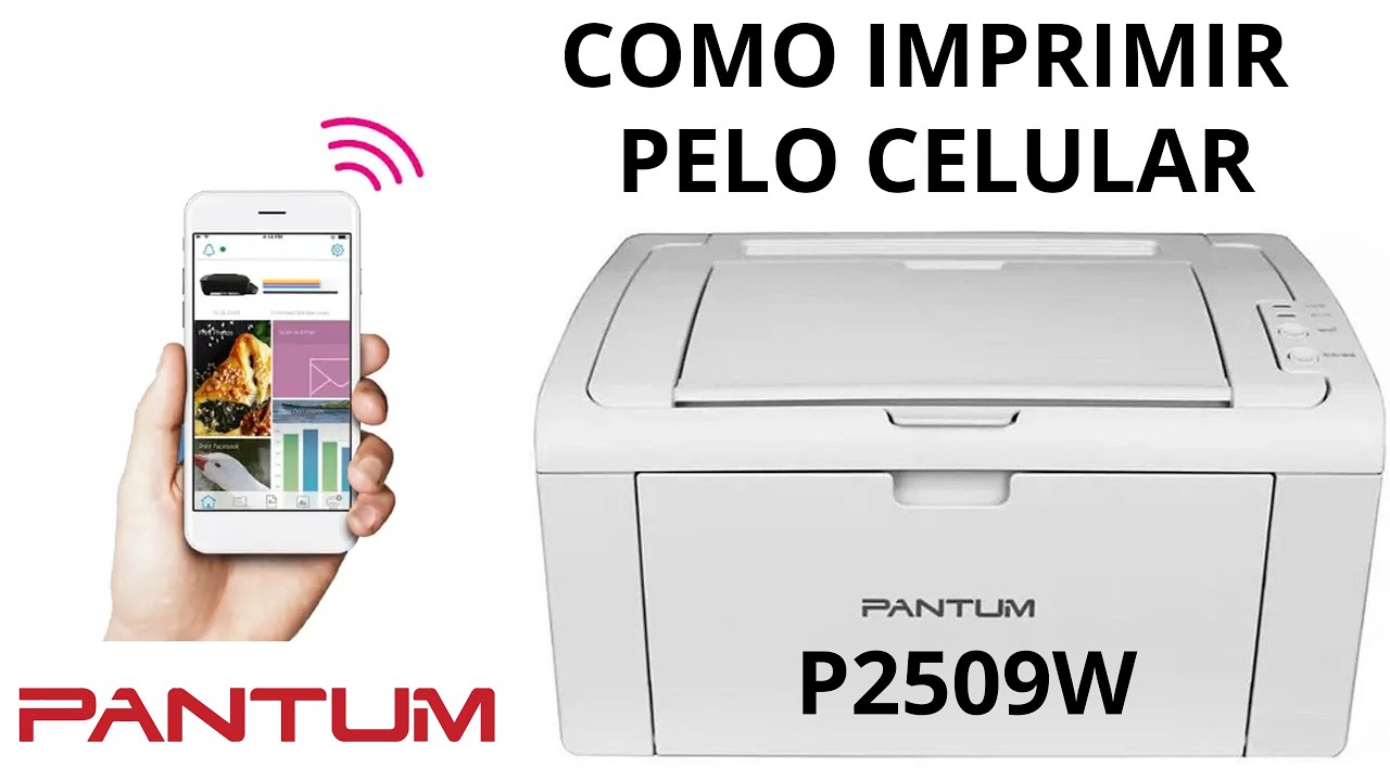 🖨️ IMPRESSORA PANTUM - IMPRIMA PELO CELULAR