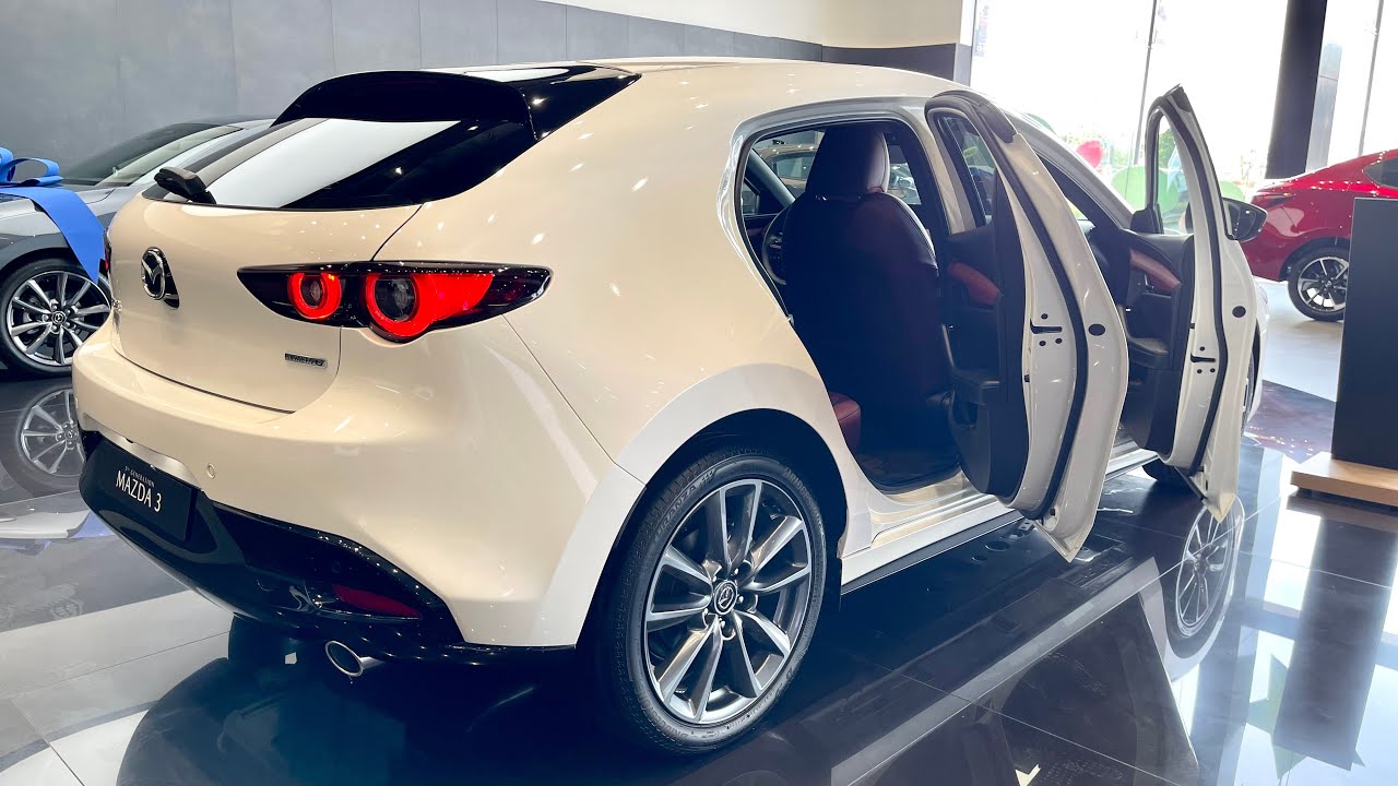 All New 2024 MAZDA 3 - White Color