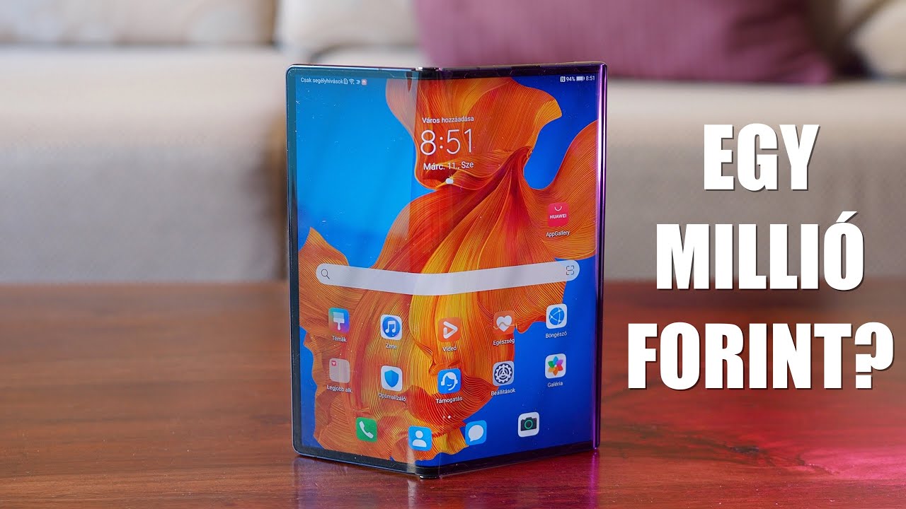 Huawei Mate XS: az EGYMILLIÓS mobil