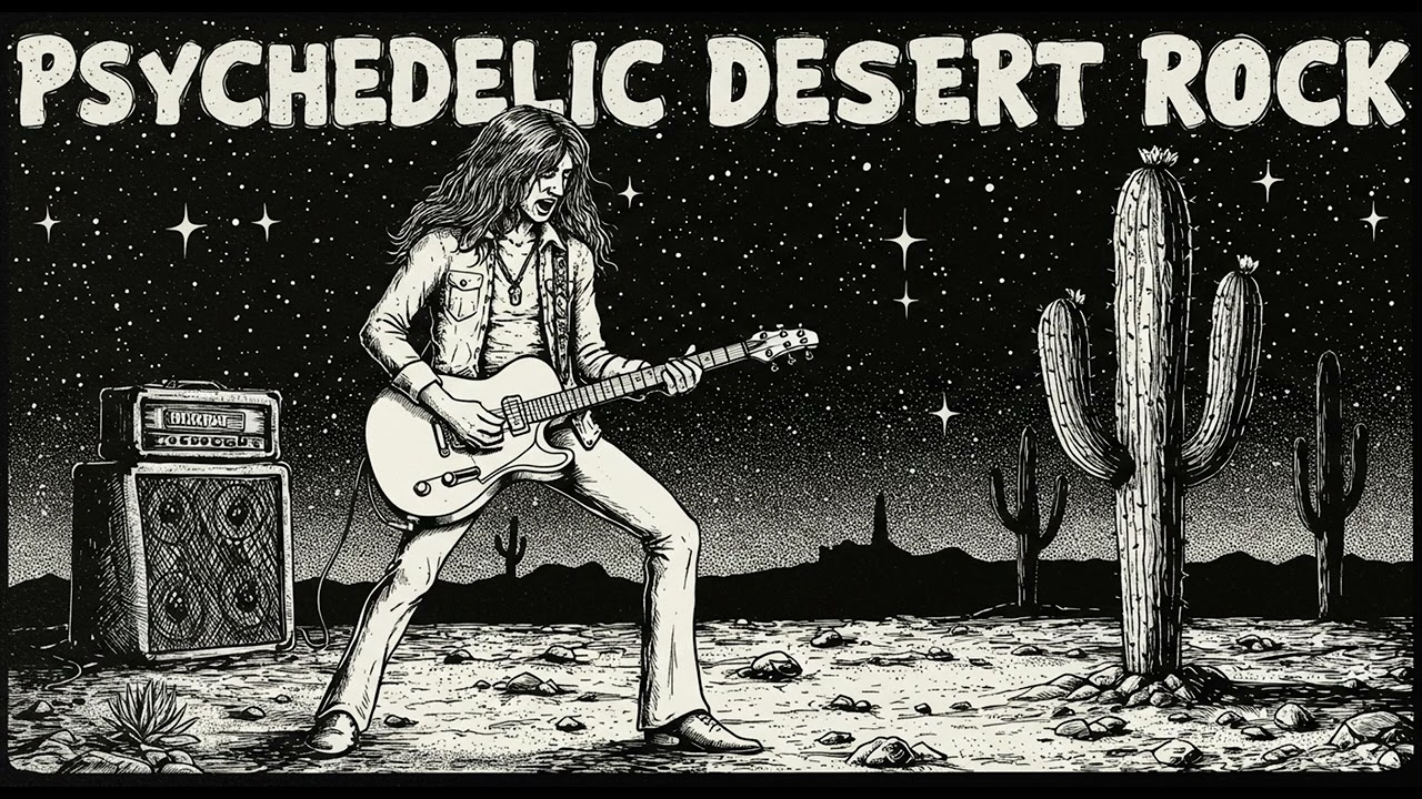 🌌 Anatolian Psychedelic Desert Grooves | Hypnotic Rock & Trippy Soundscapes