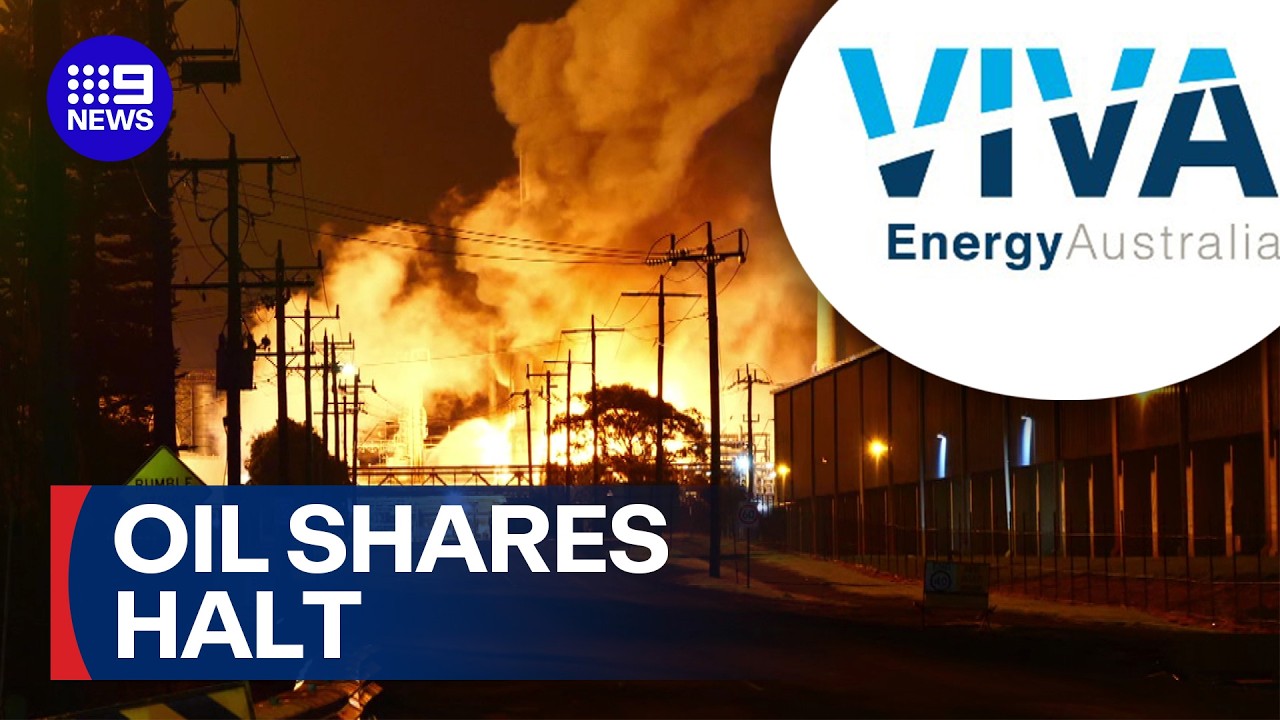 Huge financial impact of oil refinery fire | 9 News Australia