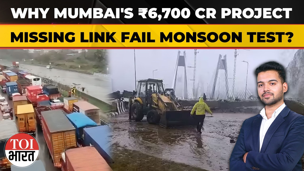 Why The Mumbai-Pune Expressway Missing Link Saw A Landslide Just Weeks After Opening?