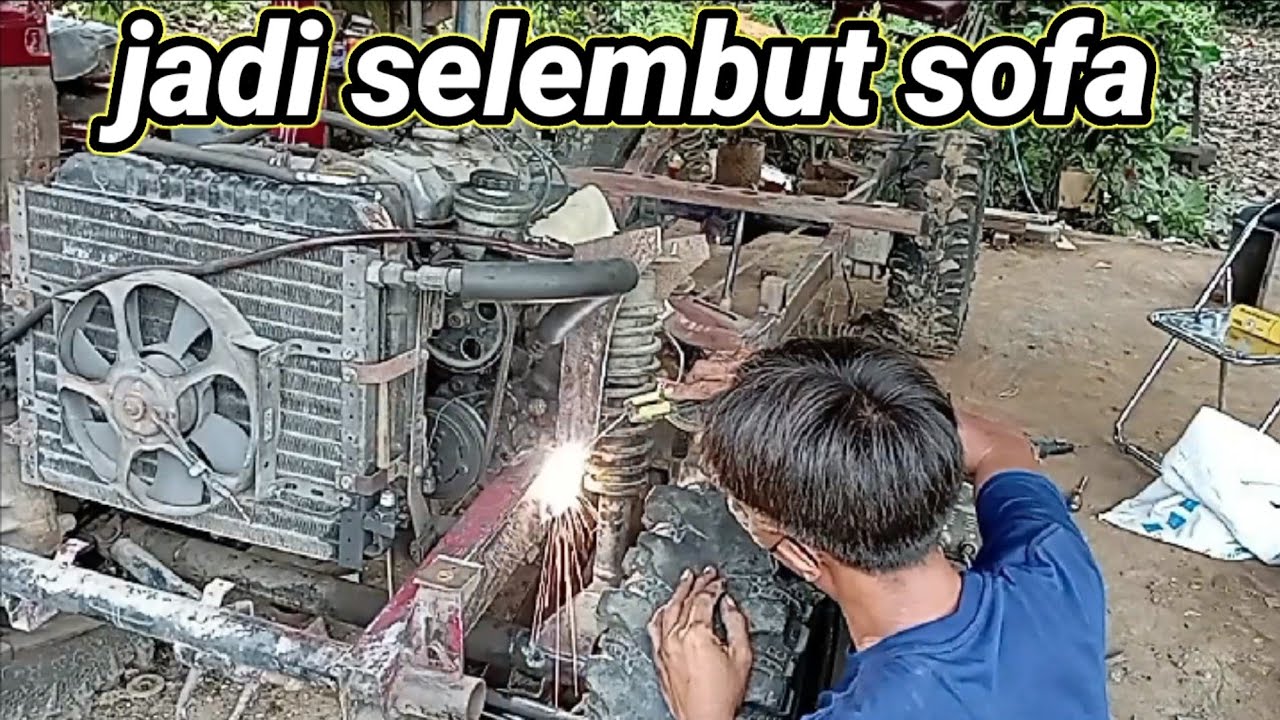 tutorial pasang per keong di Suzuki Jimny