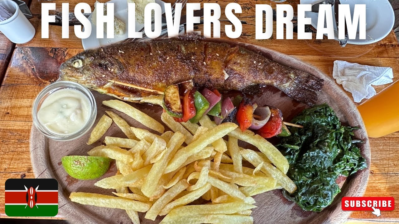 Americans SHOCKING First Impression Trying Fish in KENYA | How is Kenyan Food This Good?!?