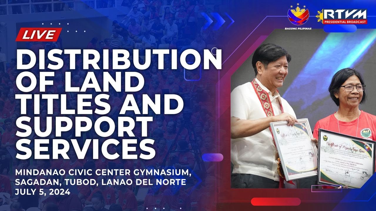 Distribution of Land Titles and Support Services 07/05/2024