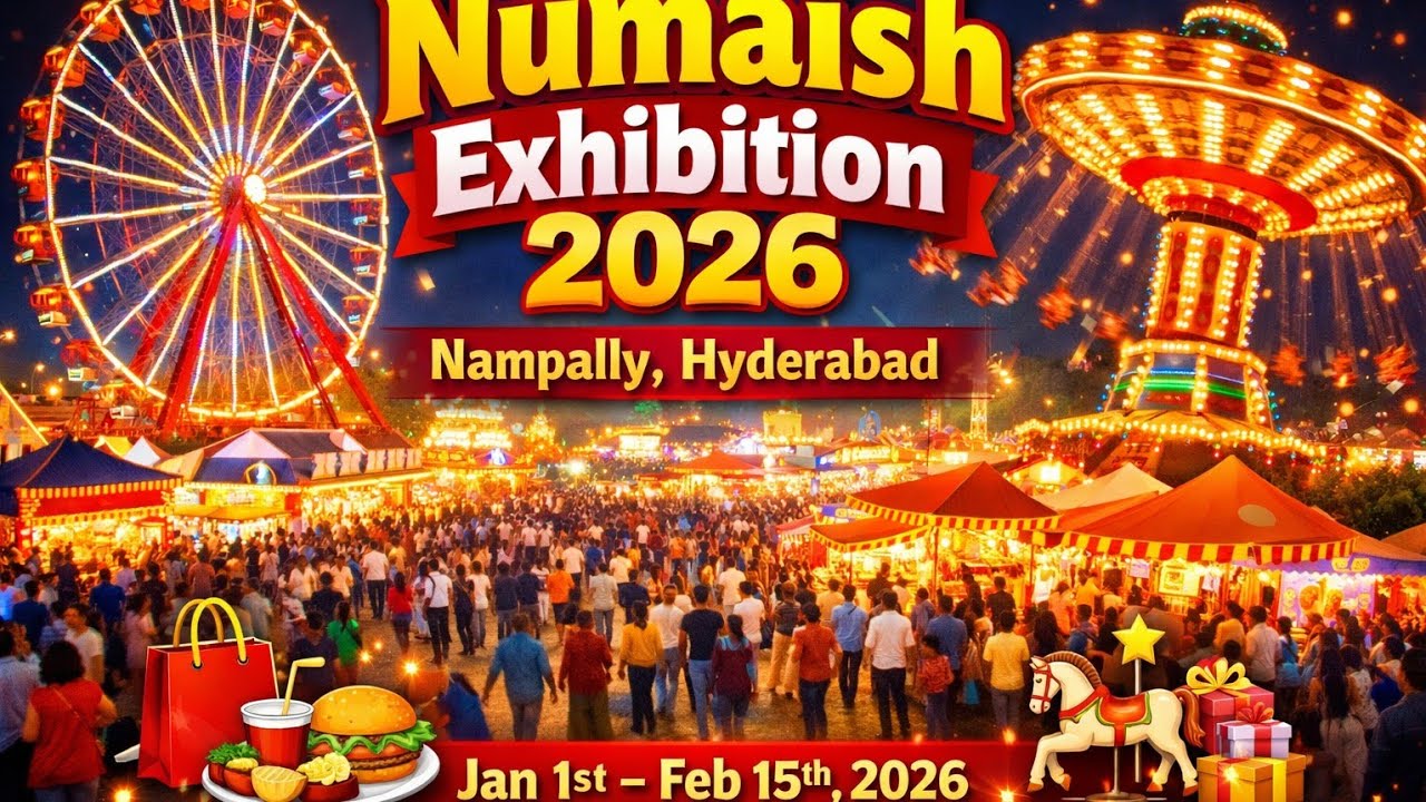 Numaish 2026|Hyderabad’s most-loved exhibition 🎡 హైదరాబాద్‌ నంపల్లి నుమాయిష్ 2026